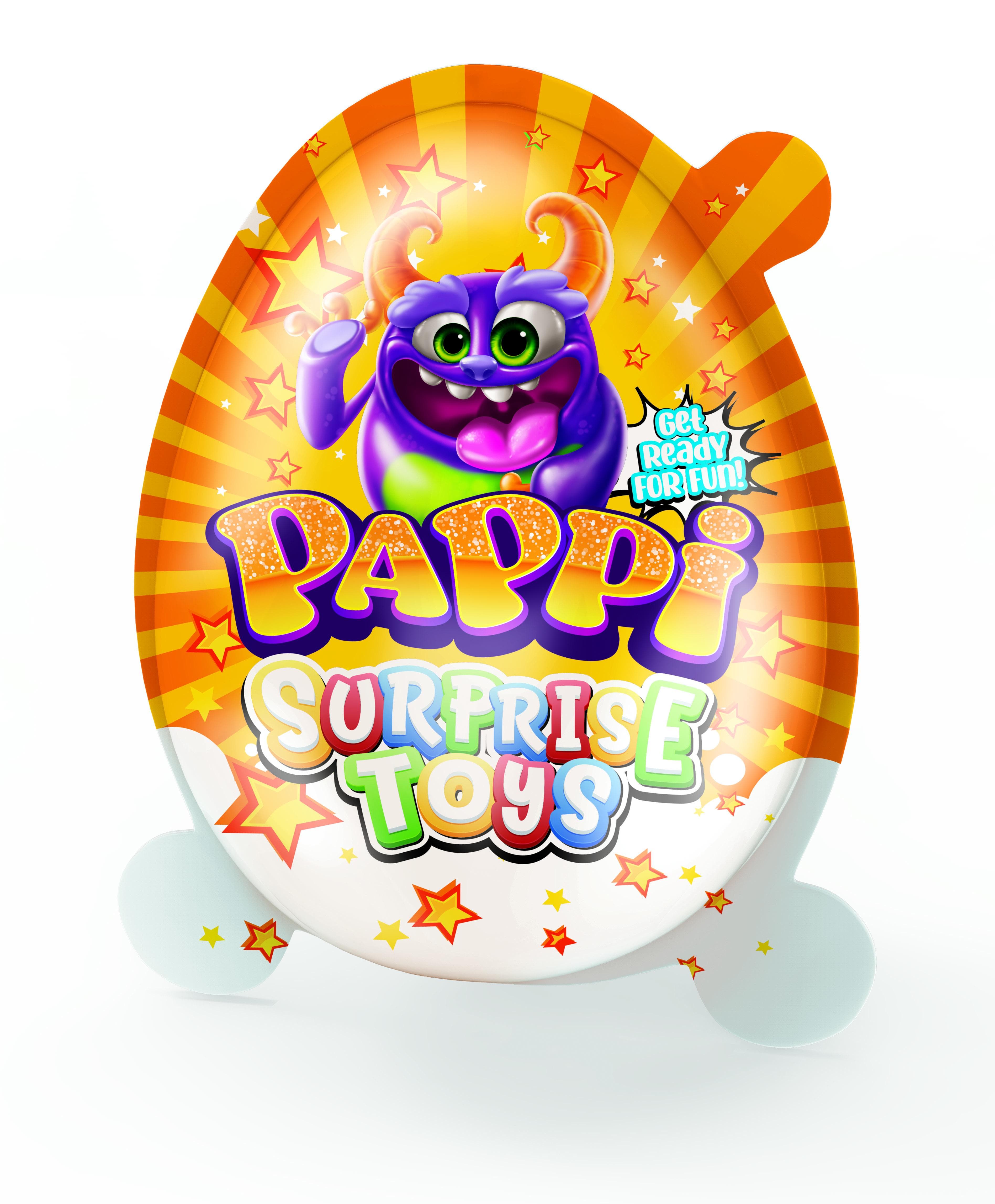Pappi Surprise Toys – Yellow