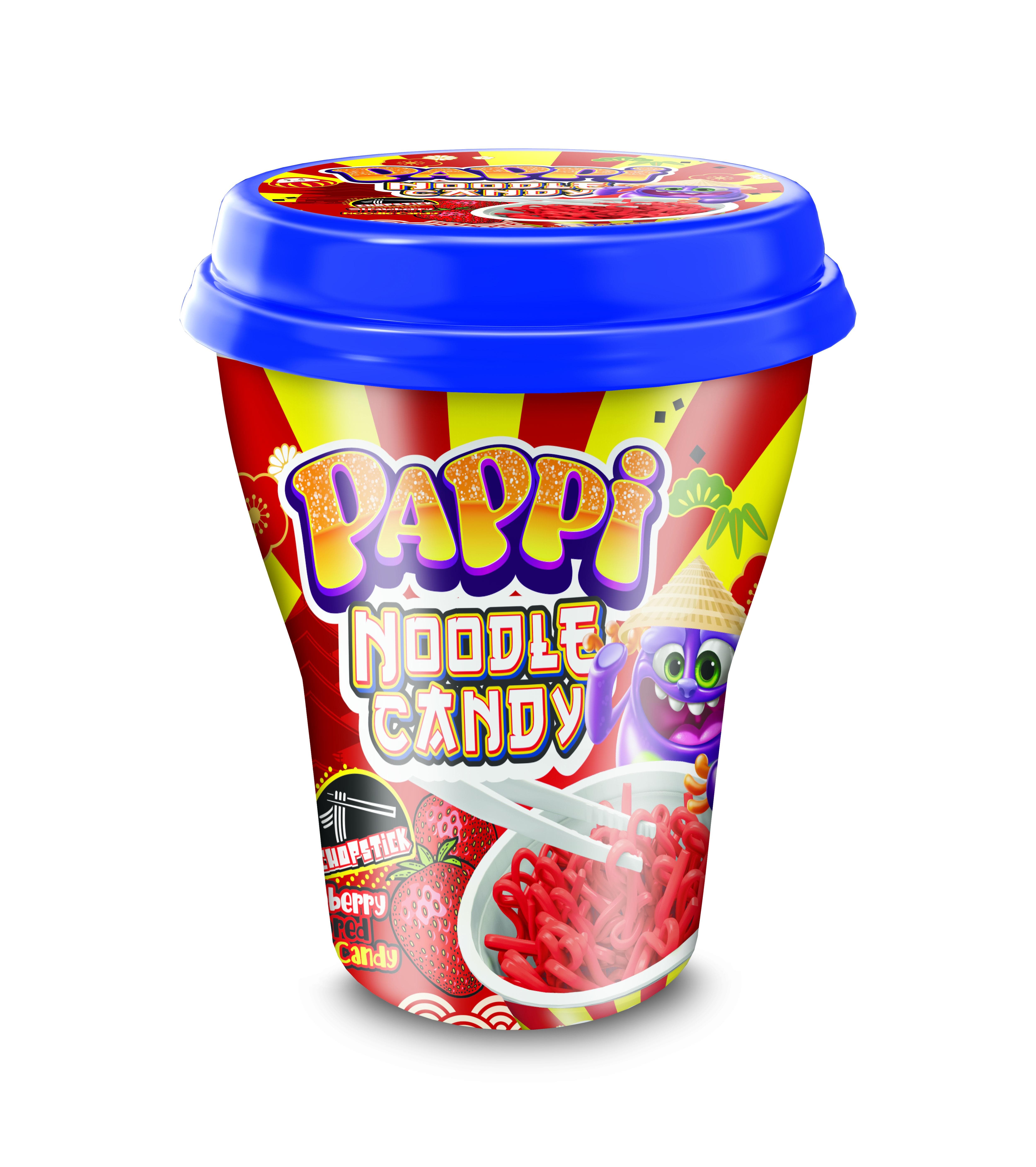 Pappi Noodle Candy Çilek