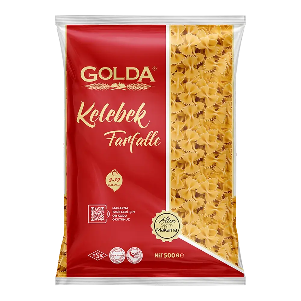 Golda Kelebek Makarna